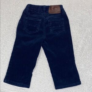 Polo Ralph Lauren fine wale Navy Blue Corduroy dungaree pants 18m